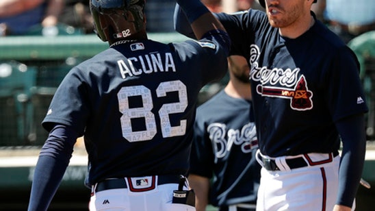 Braves send down top prospect OF Acuna