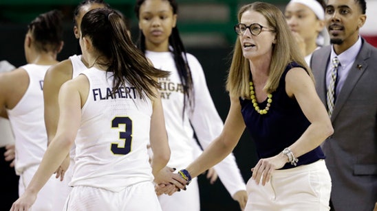 Flaherty, Michigan women face big NCAA challenge at Baylor