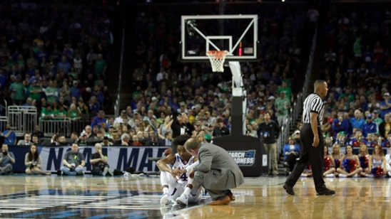 Kansas holds off Seton Hall 83-79 to reach Sweet 16