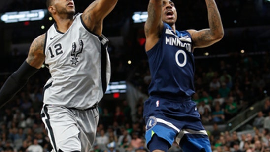 Aldridge’s 39 points leads Spurs past Wolves, 117-101