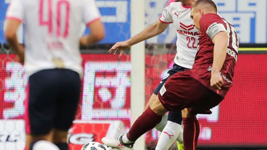 Podolski goal powers Vissel Kobe to 1st win in J-League