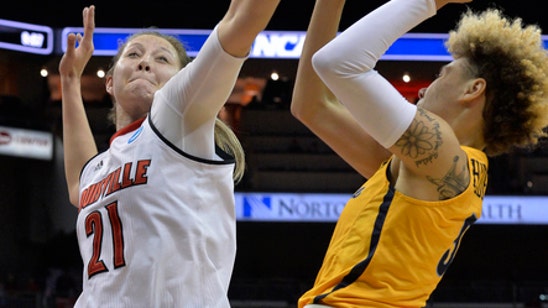 Top-seeded Louisville women run past Marquette 90-72 in NCAA