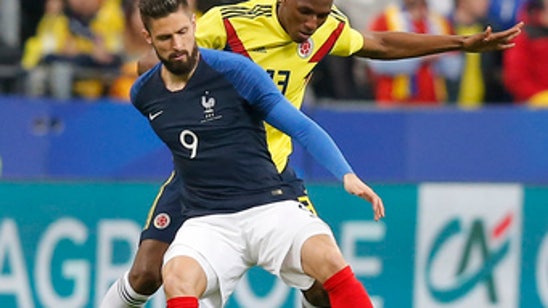 France’s poor defending exposed again as Colombia wins 3-2