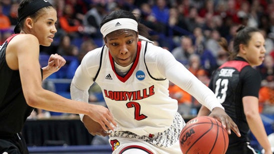 Louisville routs Oregon State 76-43 to reach Final Four