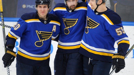 Berglund scores twice as streaking Blues beat Canucks 4-1