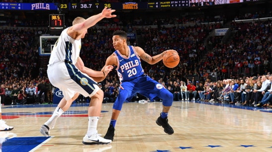 No. 1 pick Fultz scores 10 points in 1st game since October