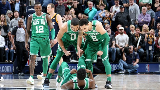 Brown’s 3-pointer lifts Celtics to 97-94 win over Jazz