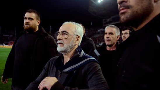 PAOK owner banned, team docked points for violence