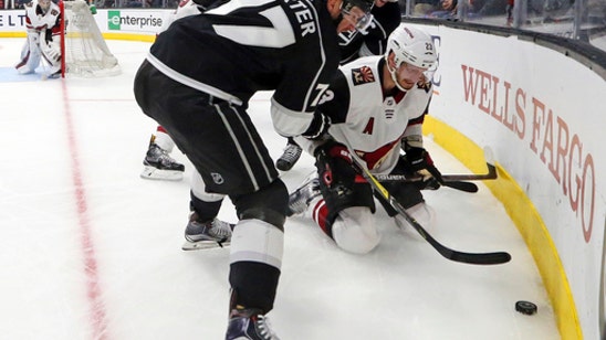 Carter’s hat trick powers Kings over Coyotes 4-2