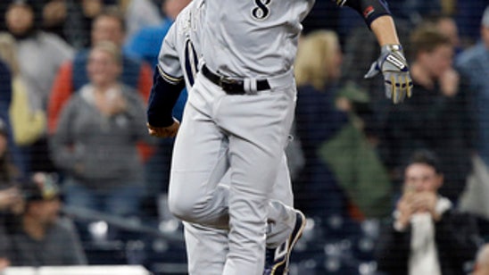 Braun’s 3-run homer off Hand lifts Brewers over Padres, 8-6