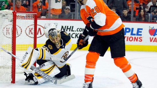 Claude Giroux’s OT goal lifts Flyers over Bruins 4-3