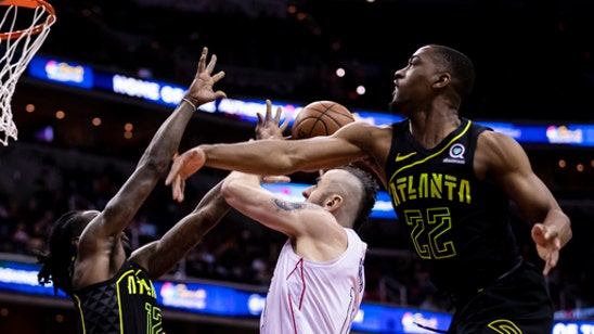 Prince scores 23, Hawks hand Wizards fourth straight loss