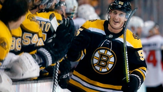 Bruins beat Senators to preserve chances for East’s top spot