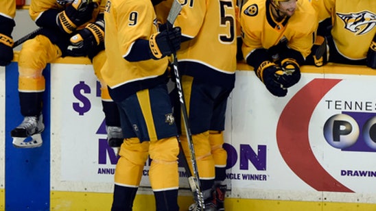 Predators accept Presidents’ Trophy, beat Blue Jackets 4-2