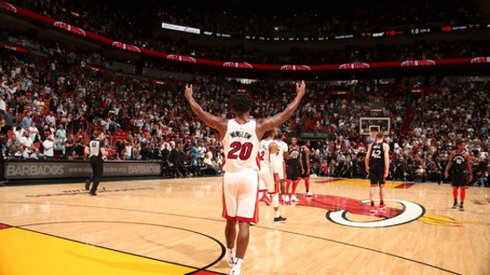 Ellington sets Heat record, Miami tops Toronto 116-109