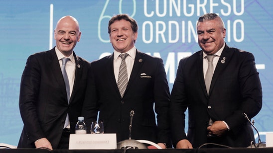 South American nations to vote for 2026 N America World Cup