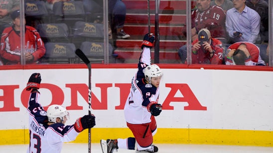 Panarin scores in OT, Blue Jackets beat Capitals in Game 1