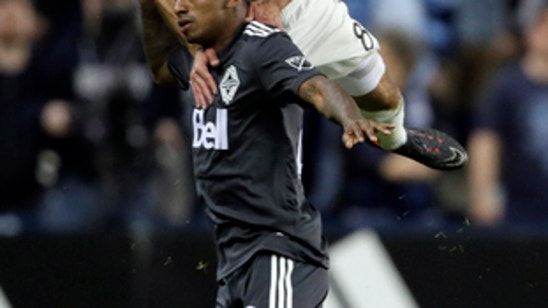Russell has hat trick, Sporting KC routs Whitecaps 6-0