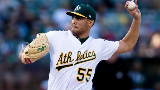 A’s lefty Manaea pitching no-hitter thru 7 vs Red Sox
