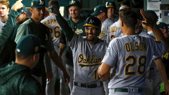 Semien’s tiebreaking homer in 9th sends A’s past Rangers 9-4