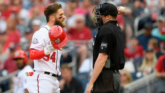Bryce Harper hits leadoff for first time since 2013