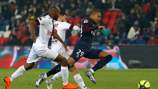 Marseille loses ground in chase for 2nd place after 1-1 draw