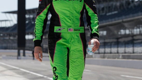 The Latest: Patrick back at practice at Indy after car issue