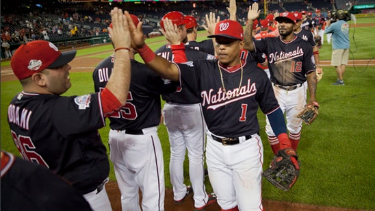 Moved to leadoff, Harper hits 3-run homer as Nats win 12-4