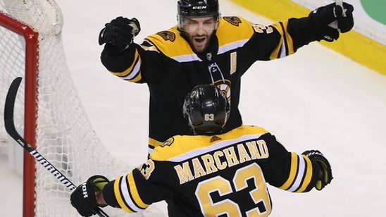 NHL warns Bruins’ Brad Marchand to stop licking opponents