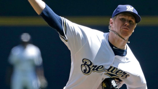 Brewers RHP Anderson scratched with illness; Suter starts