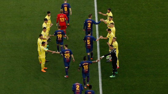 Barcelona stays unbeaten with 5-1 rout of Villarreal