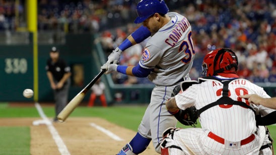 Conforto’s 9th-inning HR lifts Mets over Neris, Phils 3-1