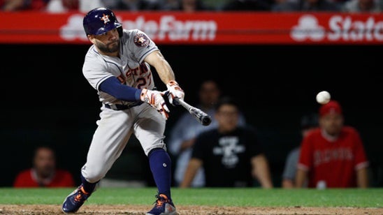 Altuve’s late 3-run double propels Astros past Angels, 5-3