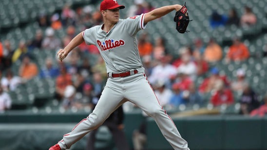 Pivetta strikes out 11, Phillies beat Orioles 4-1