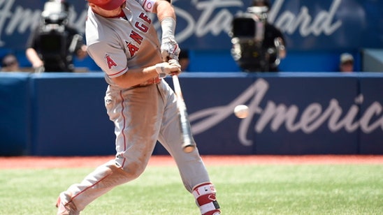 Trout and Pujols hit solo HRs, Angels beat Blue Jays 8-1