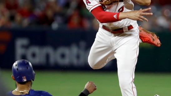 Pujols HR, Angels top Texas 6-0; benches clear at end