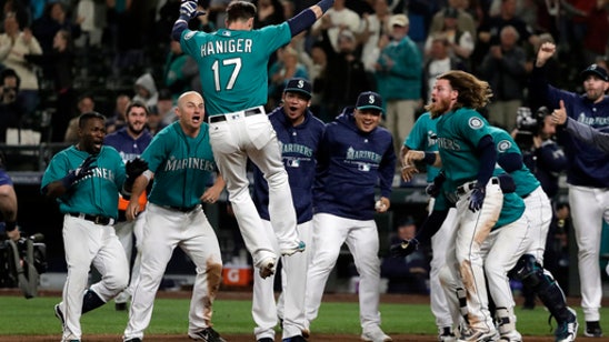 Haniger homers in 13th to lift Mariners over Rays 4-3