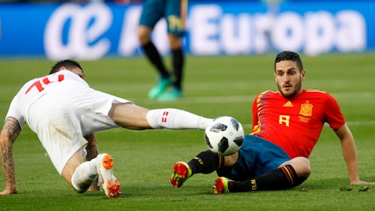 Spain held by Switzerland ahead of World Cup