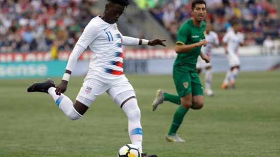 Like father, like son: Tim Weah hopes for soccer success
