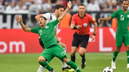 Unimpressive Germany beats S. Arabia 2-1 in World Cup warmup