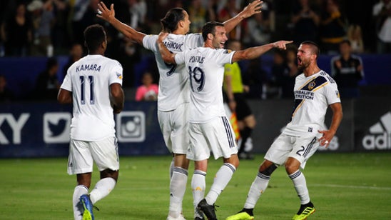 Ibrahimovic has first MLS hat trick, Galaxy rally