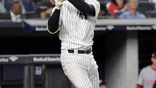 Gregorius homers twice, Harper hit twice, Yanks top Nats 3-0