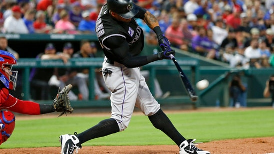 Desmond homers twice as Rockies rally for 9-5 win at Rangers