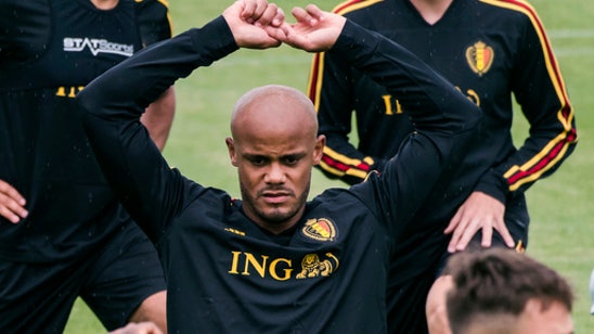 Belgium keeps Vincent Kompany on roster for World Cup