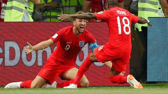 Late header from Kane gives England 2-1 win over Tunisia