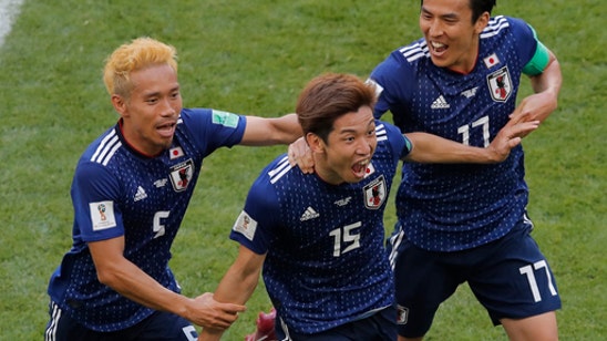 Japan tops Colombia 2-1 in latest World Cup surprise
