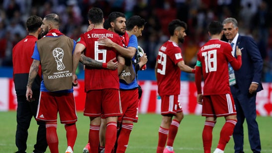 Iran staff member hospitalized during Spain game