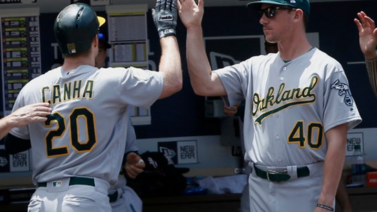 Barreto’s 3-run homer leads Oakland’s barrage in 12-4 win