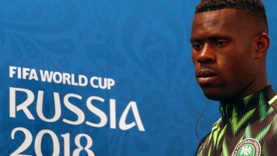 Nigeria’s young goalkeeper shows no sign of stage fright