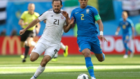 Hurting Neymar gets emotional at the World Cup